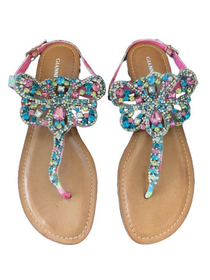 NEW GIANNI BINI LADIES SANDALS SZ 9M (1 of 3)