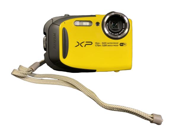 FUJIFILM YELLOW WATERPROOF CAMERA (1 of 4)