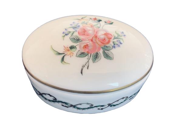 IMPERIA LIMOGES VANITY OR PIN BOX: IMPERIA LIMOGES VANITY OR PIN BOX -Made in France