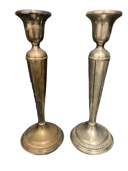 ARROWSMITH STERLING SILVER 10" CANDLE STICKS (1 of 3)