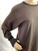 GLORIA SACHS BROWN/BLACK MERINO WOOL SWEATER M - 2