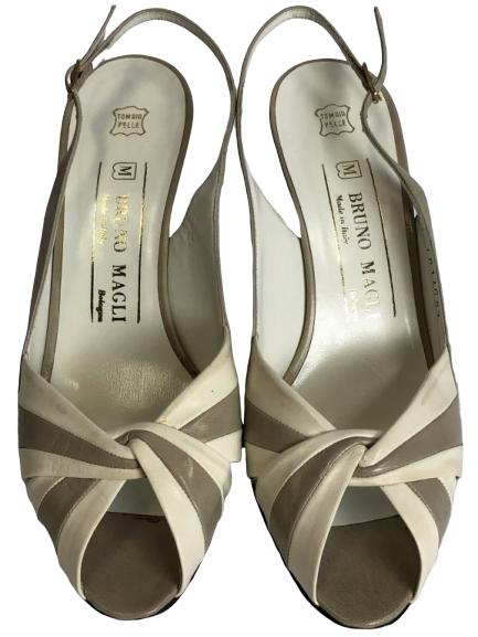 BRUNO MAGLI OPEN TOE PUMPS SZ 7 (1 of 3)