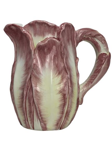 VINTAGE TIFFANY & CO. PINK AND WHITE PITCHER 1995 (1 of 3)