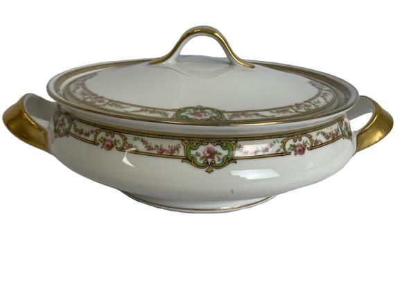 THEODORE HAVILAND LIMOGES  COVERED CASSEROLE DISH (1 of 8)