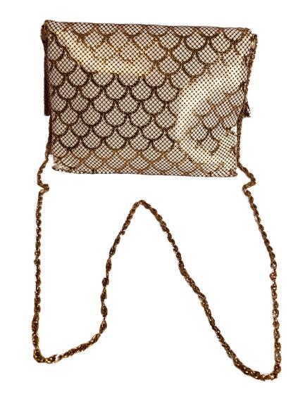 VINTAGE WHITING DAVIS METALIC EVENING BAG (1 of 11)