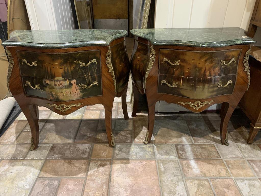 PAIR OF 20TH CENTURY FRENCH BOMBAY TABLES (1 of 4)