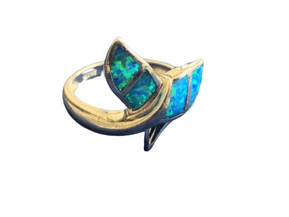 STERLING BUTTERFLY RING SZ 6: STERLING BUTTERFLY RING -SZ 6 -5 G