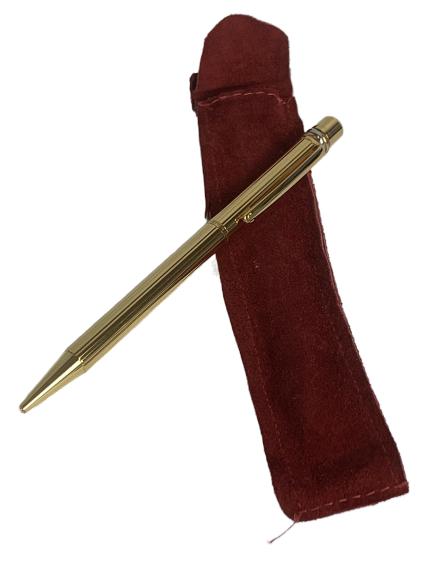 VINTAGE CARTIER PEN IN ORIGINAL DUSTBAG (1 of 2)