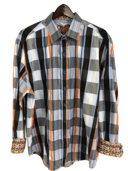 ROBERT GRAHAM MEN'S CLASSIC FIT SHIRT SZ 2 XL (1 of 4)