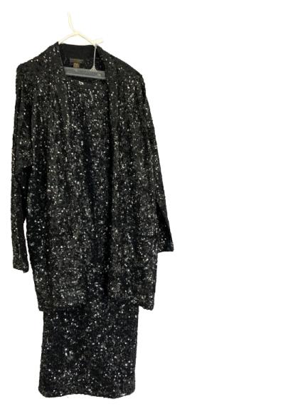 DONNA KARAN NEW YORK ESSENTIALS SILK SUIT SZ10: DONNA KARAN NEW YORK ESSENTIALS SILK SUIT -SZ10 -Very good condition