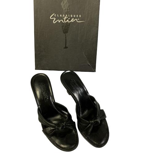 LADIES CLASSIQUES ENTIER BLACK HEELS SIZE 5.5: LADIES CLASSIQUES ENTIER BLACK HEELS - size 5.5 - very good condition