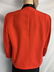 HENRY SEGAL BOLD RED W/ BLACK LAPEL TUX JACKET 44R - 6
