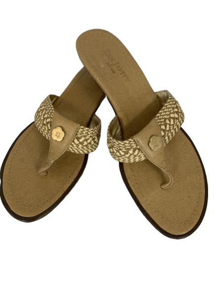ERIC JAVITS NEW YORK SANDALS 7 1/2: ERIC JAVITS NEW YORK SANDALS -SZ 7 1/2 -Very good pre-owned condition