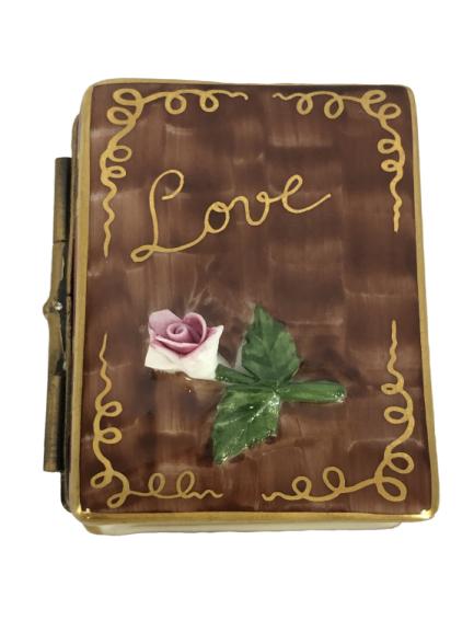 "LOVE" JE T"AIME LIMOGE BOX: "LOVE" JE T"AIME LIMOGE BOX