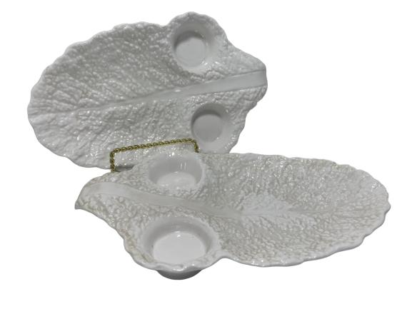 VINTAGE PAIR OF SPODE SERVING DISHES: VINTAGE PAIR OF SPODE SERVING DISHES