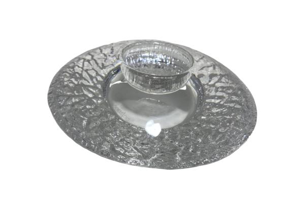 ORREFORS CANDLEHOLDER: ORREFORS CANDLEHOLDER