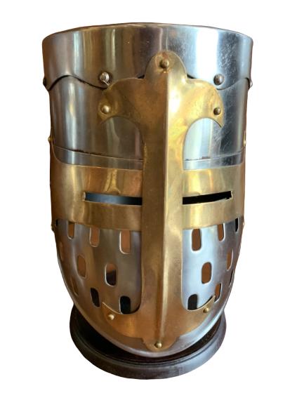 HEAVY SILVER AND GOLD HELM: HEAVY SILVER AND GOLD HELM