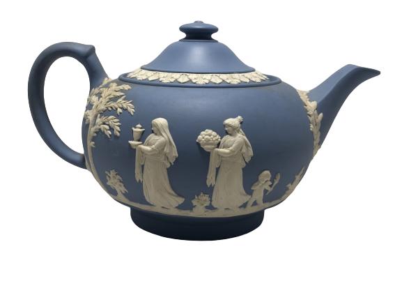 STUNNING VINTAGE WEDGWOOD TEAPOT 6" X 7" (1 of 6)