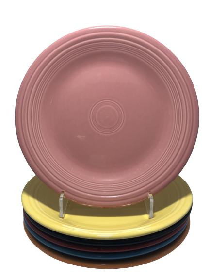 10" FIESTAWARE PLATES VARIOUS COLORS (6) (1 of 5)