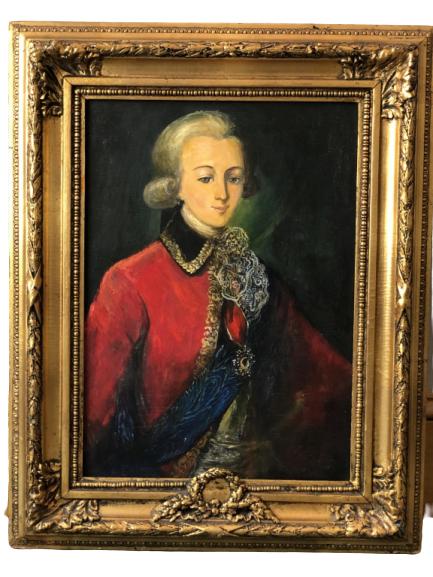 FRAMED OIL PAINTING, NARDOW MUSEUM (1 of 9)