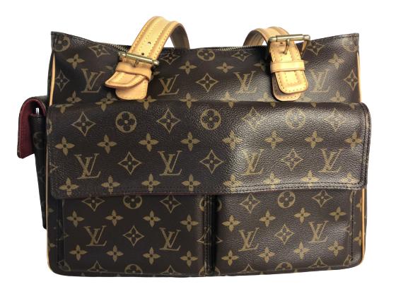 MONAGRAMED LOUIS VUITTON TOTE 11" x 15" (1 of 7)