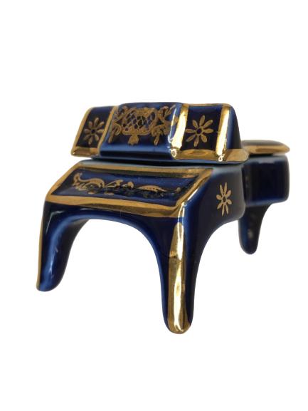 LIMOGES FRANCE BABY GRAND PIANO TRINKET BOX (1 of 5)