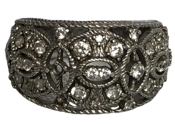 JUDITH RIPKA STERLING SILVER RING (1 of 6)