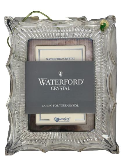 VTG WATERFORD PICTURE FRAME 7" X 8.5" NEW (1 of 7)