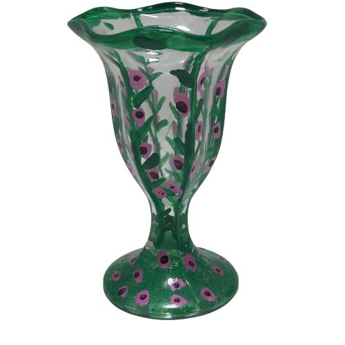 COLORFUL MACKENZIE CHILDS SUNDAE DISH VINTAGE (1 of 4)