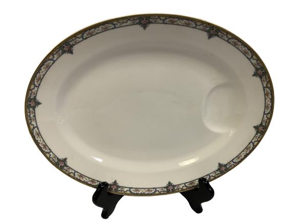 THEODORE HAVILAND PLATTER: THEODORE HAVILAND PLATTER13 1/2 X 10 1/2