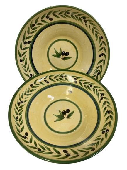 2 LARGE WILLIAM SONOMA SERVING BOWLS 13 1/4" (1 of 3)