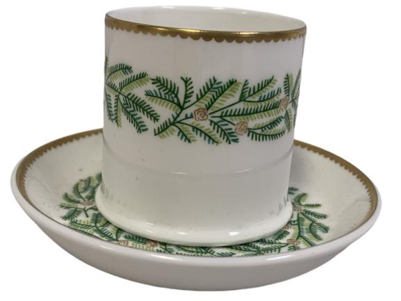"EVERGREEN" BY TIFFANY CUP AND SAUCER (1 of 2)