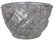 TIFFANY & CO. "BAMBOO" CRYSTAL BOWL 6.25"