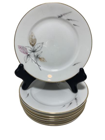 ROSENTHAL WINIFRED  SET OF 8 SALAD PLATES (1 of 2)