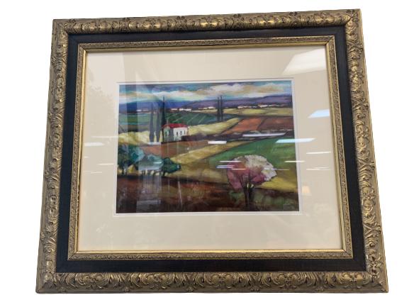 "FIELDS OF SUMMER"SERIGRAPH BY SLAVA BRODENSKY (1 of 3)