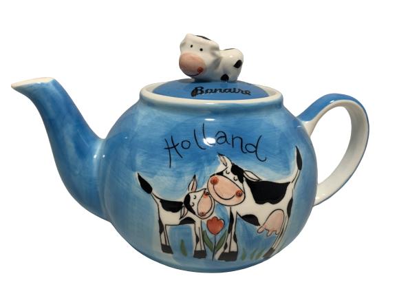 VTG BOSMAN HANDPAINTED TEAPOT 4.5" X 6" (1 of 4)