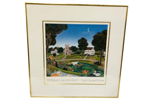 THOMAS MCKNIGHT "EASTHAMPTON" PRINT (1 of 2)