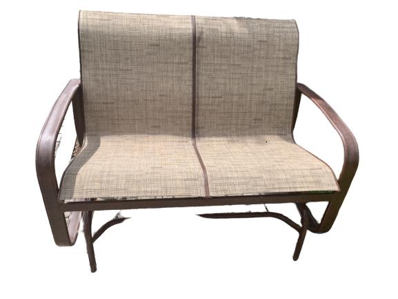 WODDARD LOVESEAT ROCKER: WODDARD LOVESEAT ROCKER