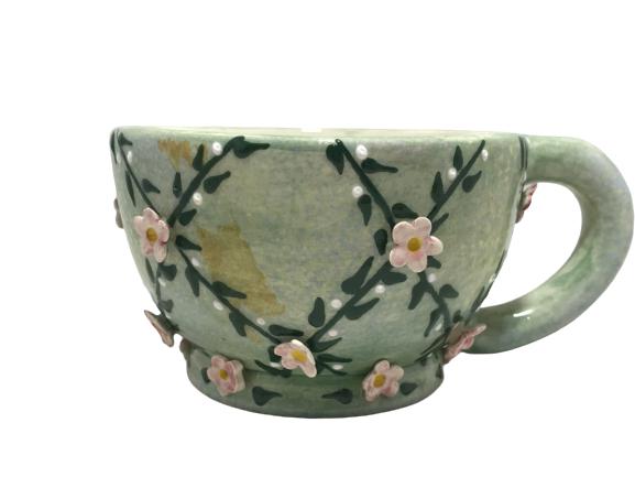 VINTAGE DECORATIVE WARNER BROS. COFFEE MUG 2.5" X" (1 of 4)