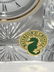 VINTAGE WATERFORD CRYSTAL COLONNADE CLOCK 4" X 3" - 2