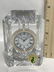 VINTAGE WATERFORD CRYSTAL COLONNADE CLOCK 4" X 3" - 3