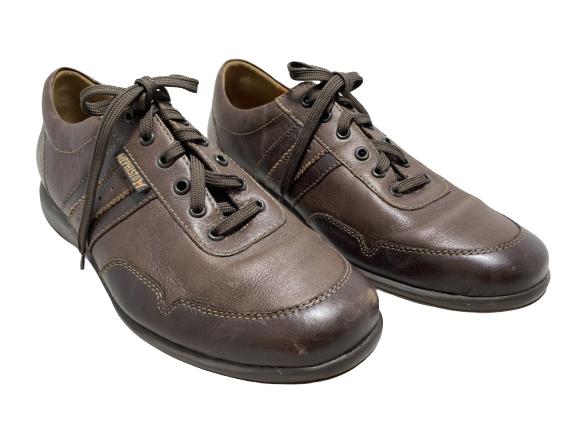 MEMPHISTO BROWN LEATHER MEN'S SHOE SIZE US 10.5: MEMPHISTO BROWN LEATHER MEN'S SHOE SIZE US 10.5 - EURO SIZE 10- good condition