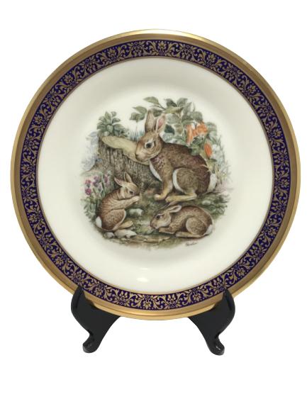 VTG LENOX 1975 COTTONTAIL RABBITS PLATE 10.5": VTG LENOX 1975 COTTONTAIL RABBITS PLATE 10.5" - good condition