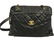 CHANEL LEATHER VINTAGE FRONT POCKET SHOULDER BAG