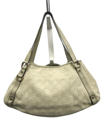 GUCCI LEATHER ABBEY HOBO DIAGONAL LINE HANDBAG (1 of 7)