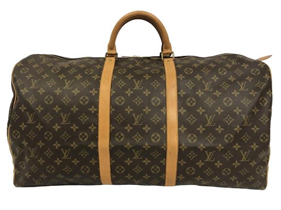 LOUIS VUITTON MONOGRAM KEEPALL TRAVEL BAG (1 of 8)