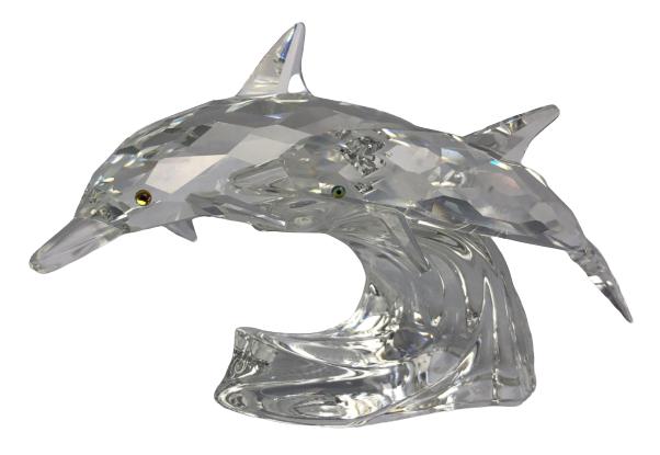 SWAROVSKI CRYSTAL "LEAD ME" DOLPHINS 1990 EDITION (1 of 11)