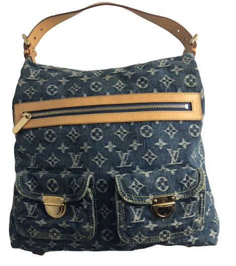 LOUIS VUITTON VINTAGE DENIM "BAGGY JEAN" BAG (1 of 9)