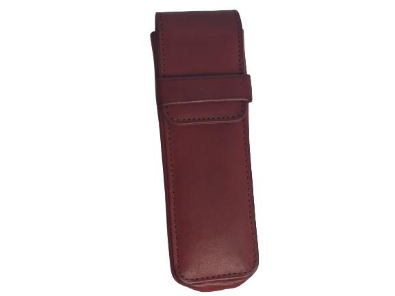 COACH BURGANDY LEATHER PEN/PENCIL HOLDER (1 of 5)