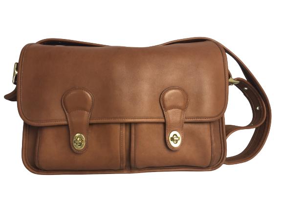 coach leather computer bag